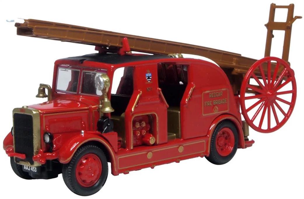 Oxford Diecast 1/76 76LC004 Leyland Cub FK7 Redcar Fire Brigade