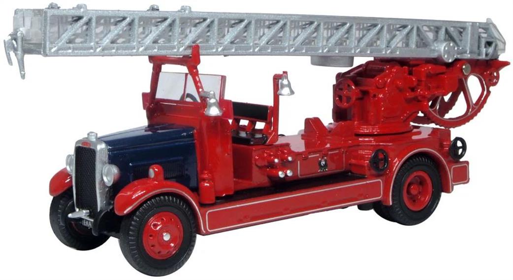 Oxford Diecast 1/76 76TLM008 Leyland TLM Liverpool Fire Brigade Model
