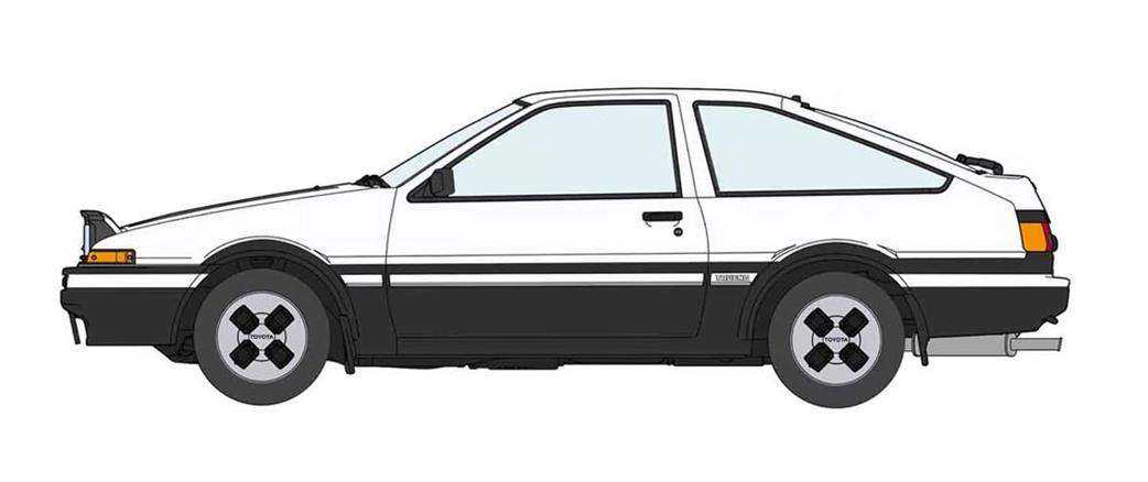 Hasegawa 1/24 HMCC71 1983 Toyota Trueno AE86 GT Apex Early Version Model Car Kit