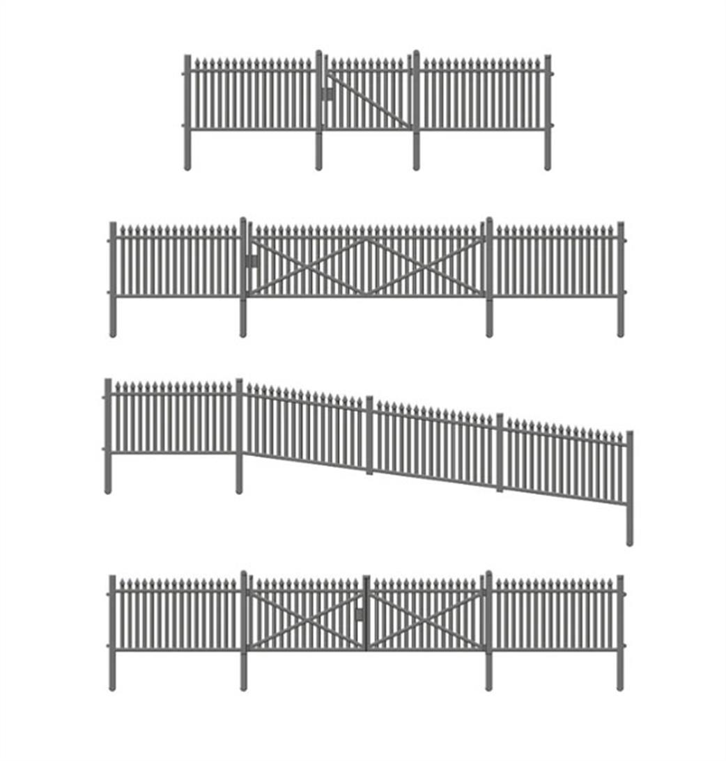 Peco TT:120 LK12117 Ramps & Gates Spear Flexible Fencing