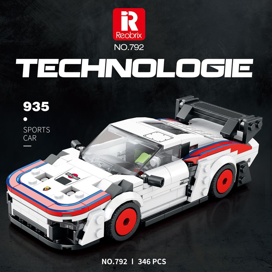 ReoBrix  792 Porsche 935 346pcs Brick Kit