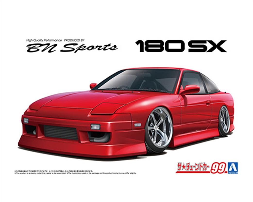 Aoshima 1/24 06763 BN Sports Nissan RPS13 180SX 1996 Version 1 Kit