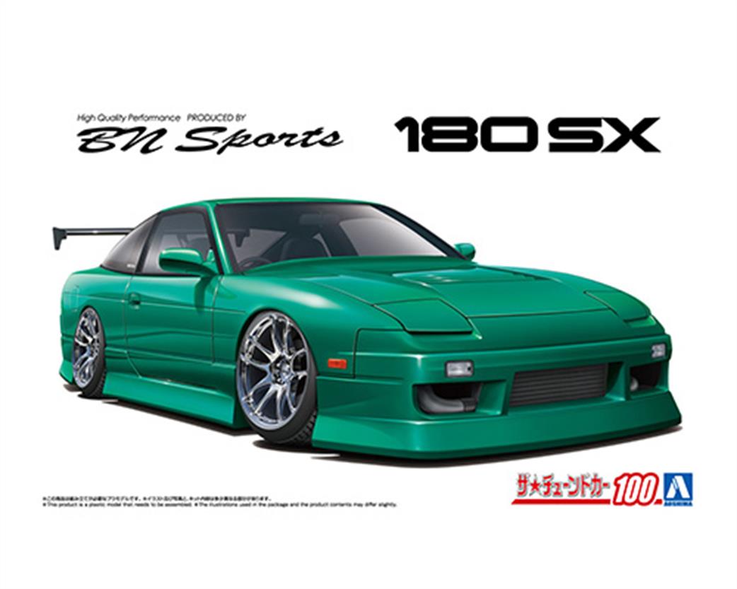 Aoshima 1/24 06764 BN Sports Nissan RPS13 180SX 1996 Version 2 Kit