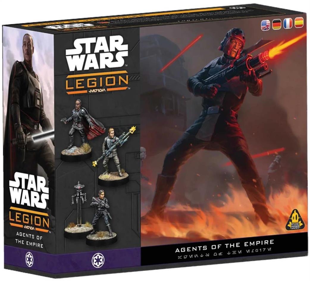 Atomic Mass Games  SWQ203 Agents of the Empire Character Pack Expansion for Star Wars Legion