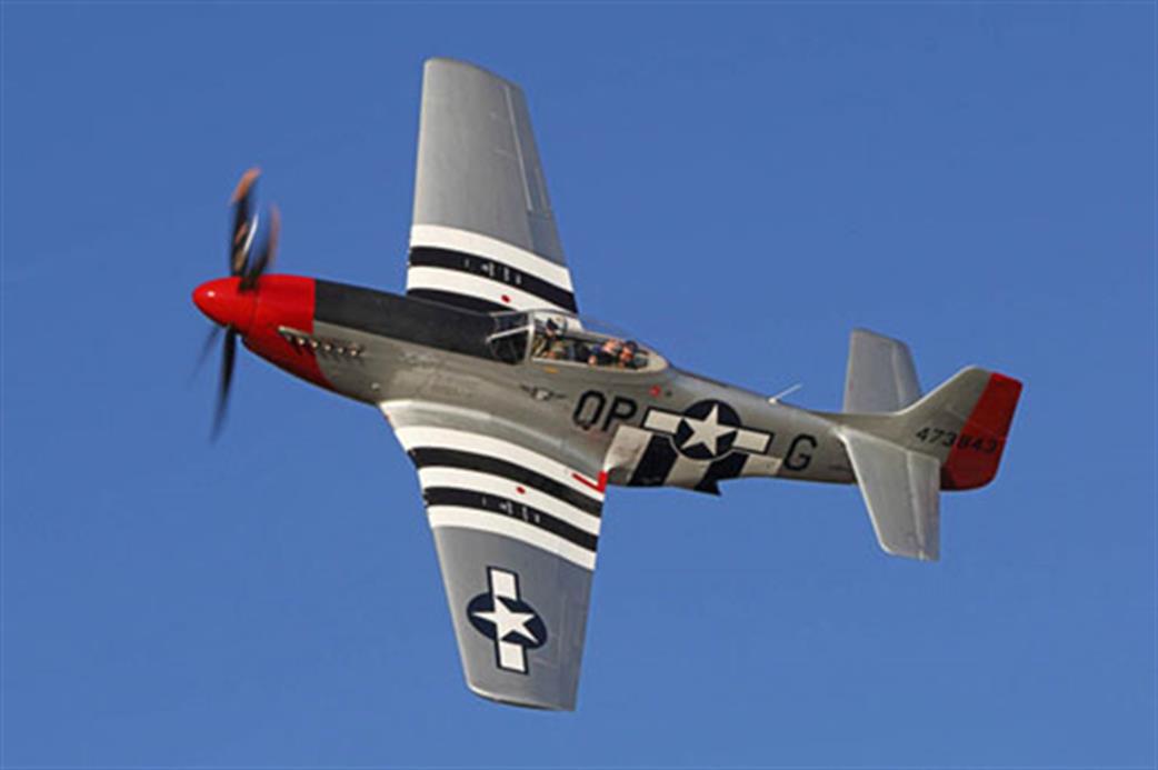 Corgi 1/72 AA27710 North American P-51D, 44-73843, 'Old Red Nose', Based at Commemorative Air Force (CAF) Airbase Georgia