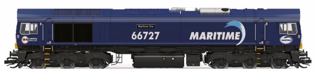 Hornby TT120 TT3051M GBRf Class 66 66727 Maritime One