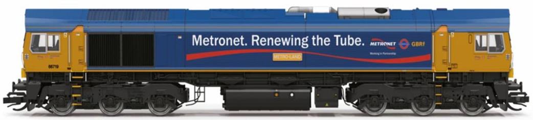 Hornby TT120 TT3053M GBRf Class 66 66719 Metro-Land