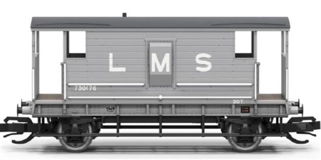 Hornby TT:120 TT6090 LMS Brake Van 730176