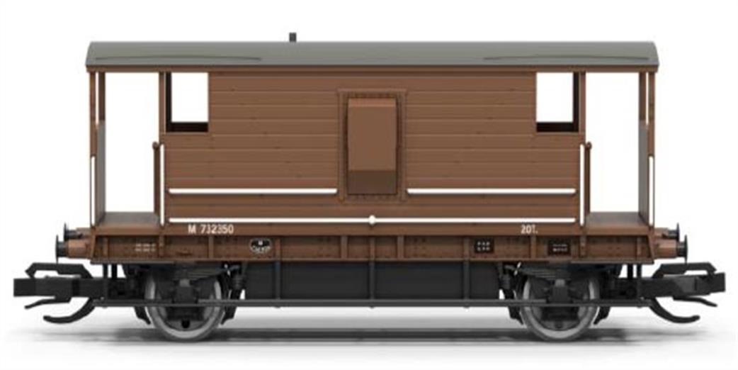 Hornby TT:120 TT6091 BR Brake Van 732350