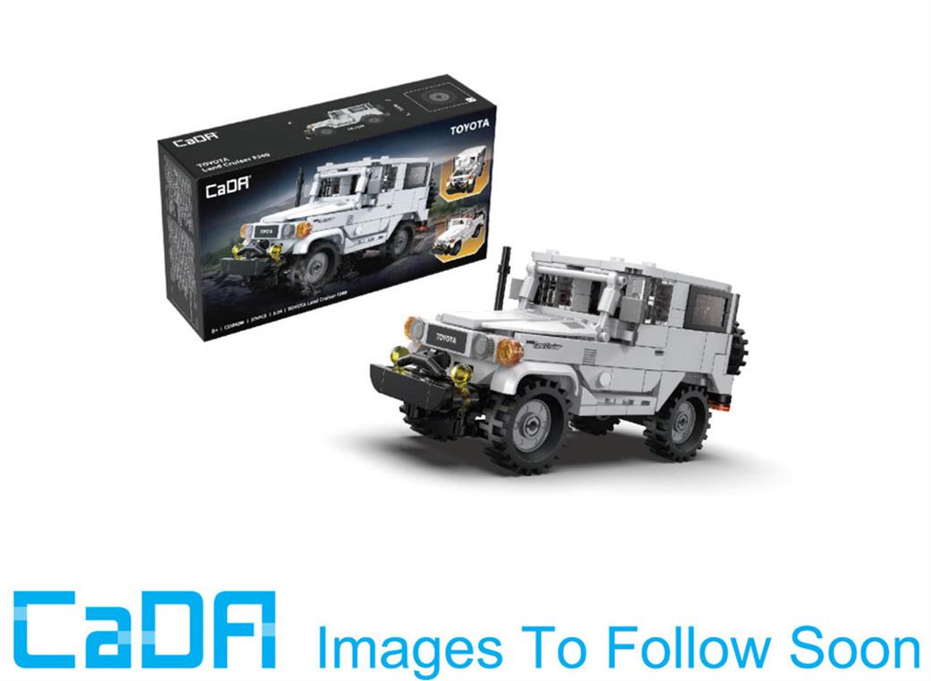 CaDa 1/24 C55042W Toyota FJ40 Land Cruiser - 373 pcs Block Model
