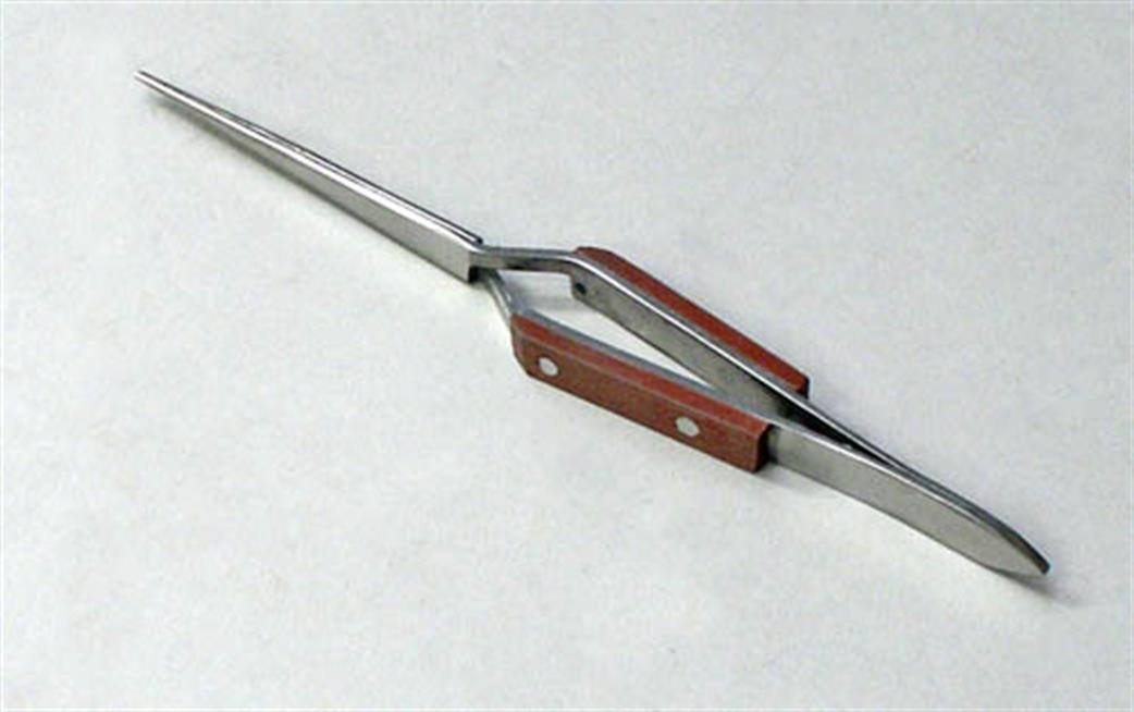 Expo 79020 Straight Self Closing Tweezers