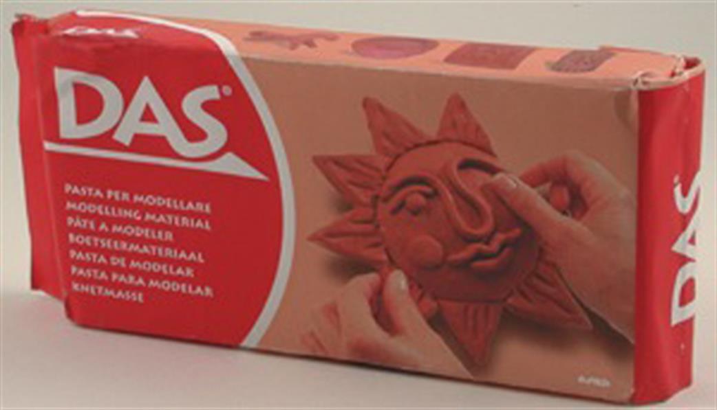 DAS  3876 Modelling Clay Airdry Terracotta 1kg