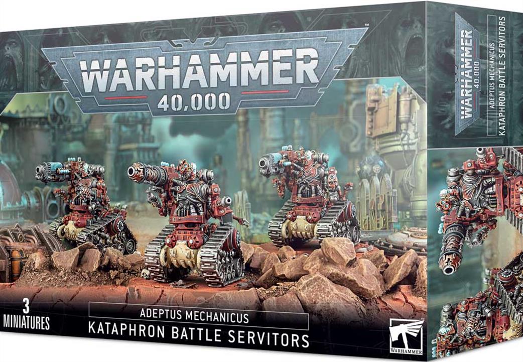 Games Workshop 28mm 59-14 Adeptus Mechanicus Kataphron Battle Servitors