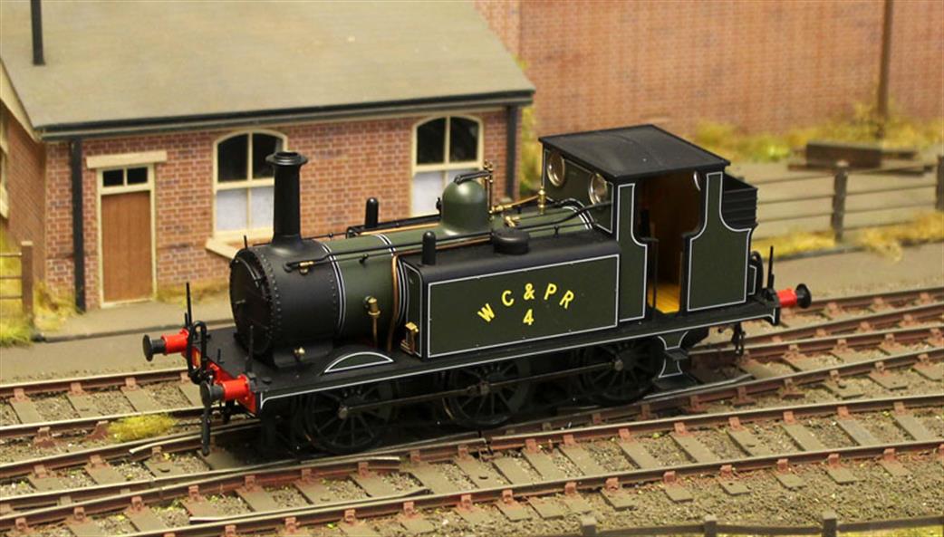 Dapol O Gauge ANTSPEC1 Terrier A1X Class 0-6-0T Lined Green WC&PR 4 Antics Exclusive Model