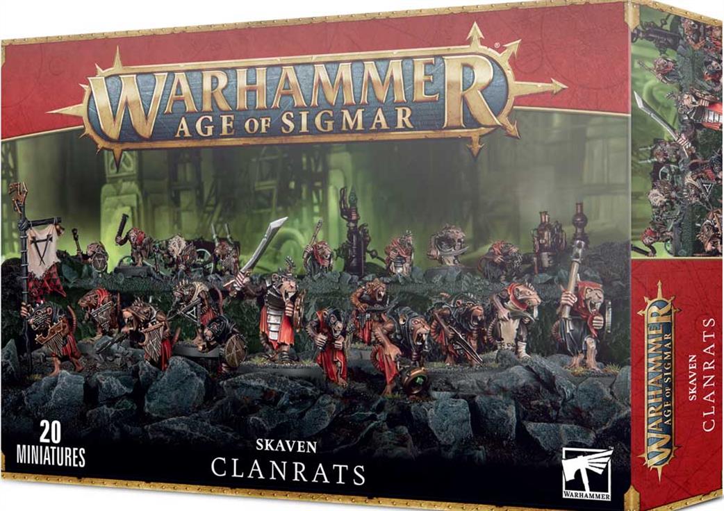 Games Workshop 28mm 90-06 Skaven Clanrats