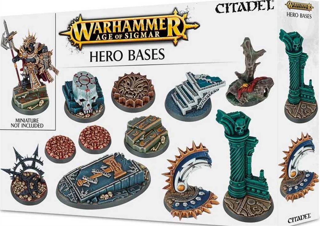 Games Workshop 25mm 64-02 Age of Sigmar Hero Bases