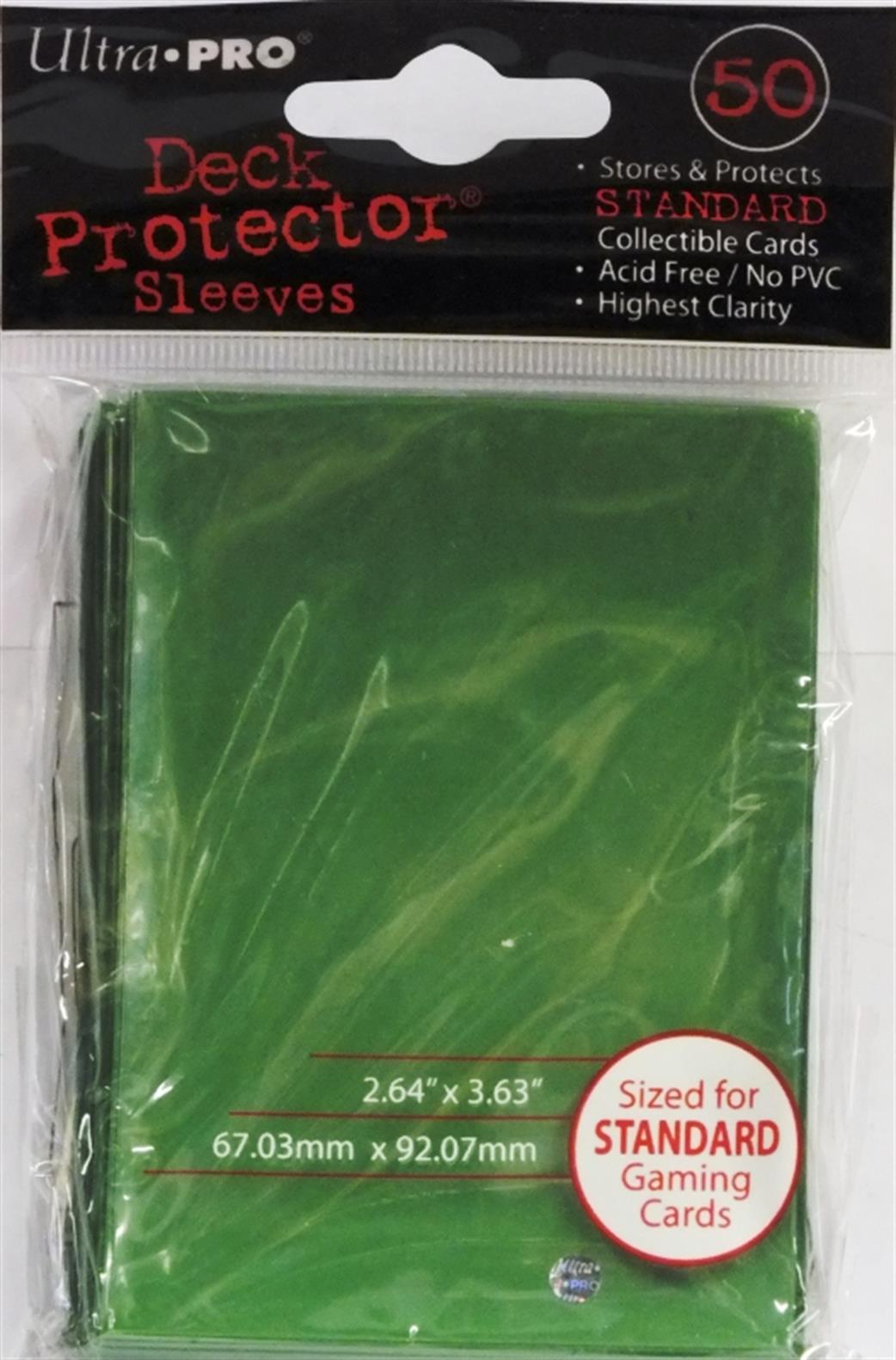 Ultra Pro  82671 50 Green Deck Protectors