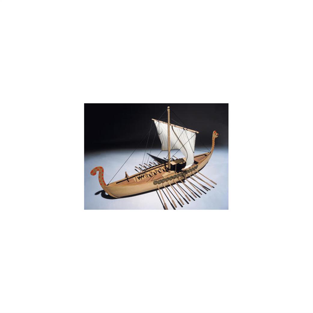 Mantua Sergal 1/40 780 Viking Longboat Wooden Construction Kit