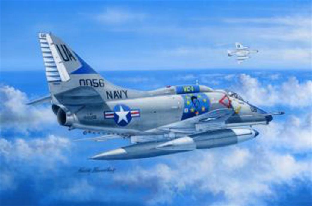 Hobbyboss 1/48 81764 USAF A-4E Sky Hawk Jet Aircraft