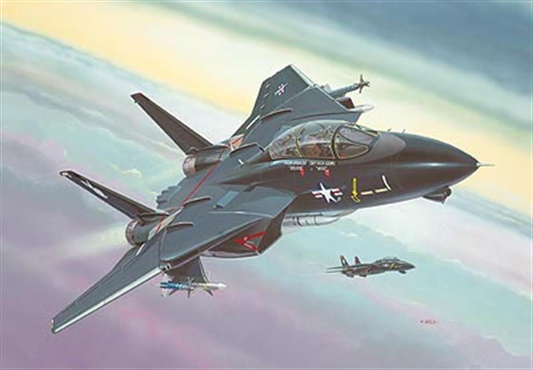 Revell 1/144 04029 F14A Tomcat Black Bunny