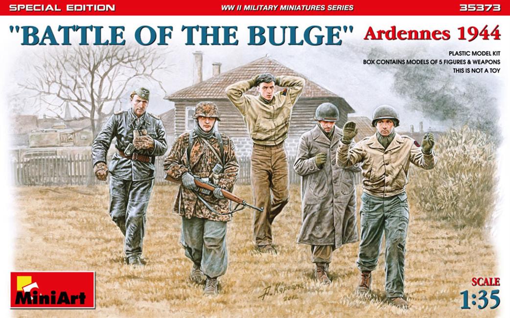 MiniArt 1/35 35373 Battle of the Bulge Ardennes 1944 Figure Set