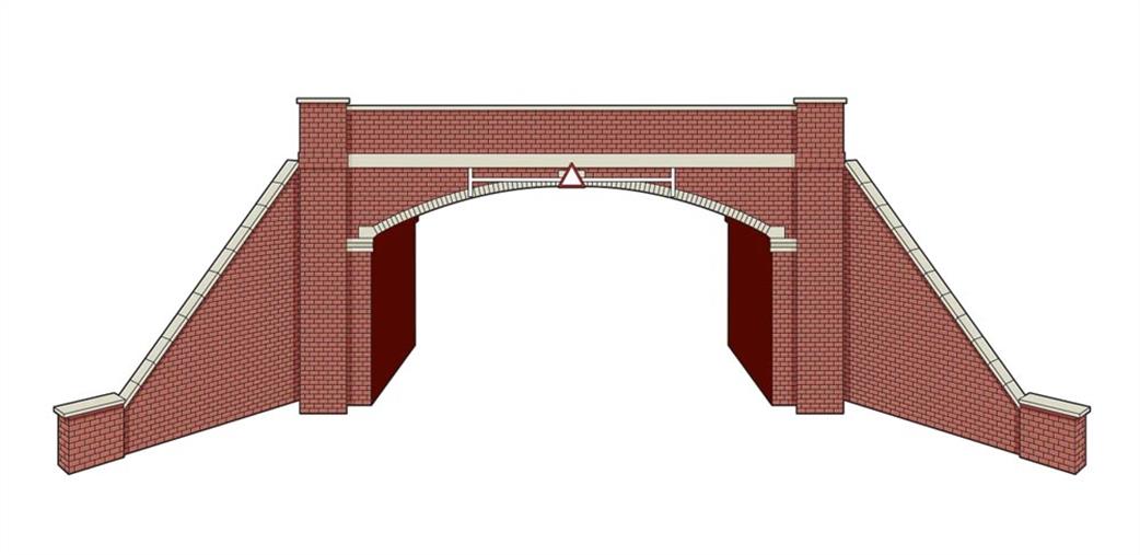 Peco TT:120 LK12162 Double Track Brick Bridge Lazer-cut Kit
