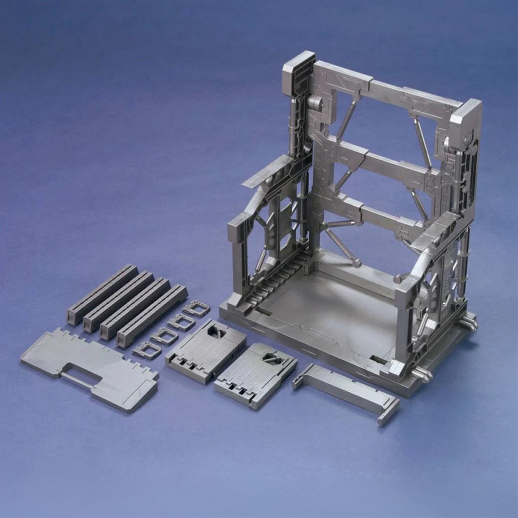 Bandai  5058284 Gundam Builders Parts System Base 001 Gun Metallic
