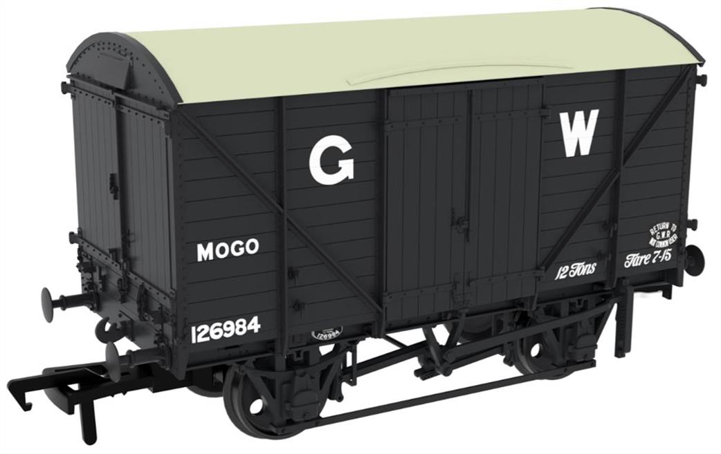 Rapido Trains OO 813301 Diagram G31 MOGO Van No.126984 GWR Grey 16