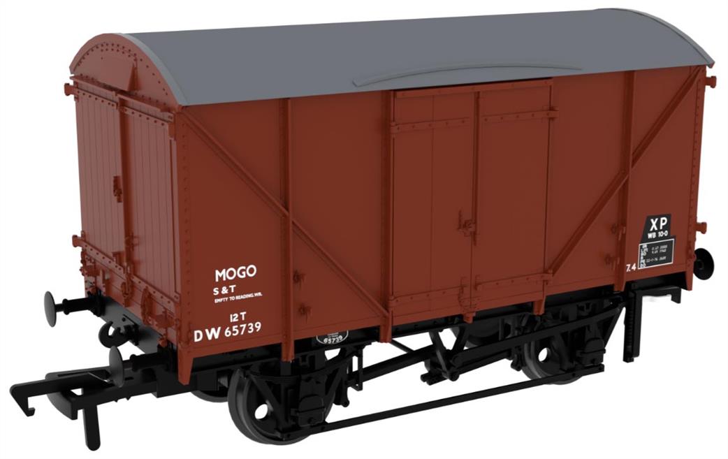 Rapido Trains OO 813317 Diagram G43 MOGO Van No.DW65739 BR Bauxite
