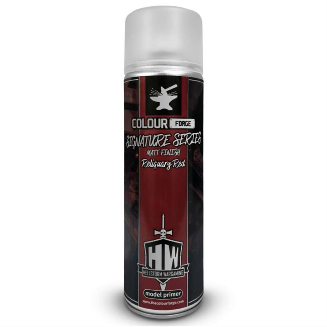 Colour Forge  TCFSPR037 Spray Reliquary Red 500ml Can