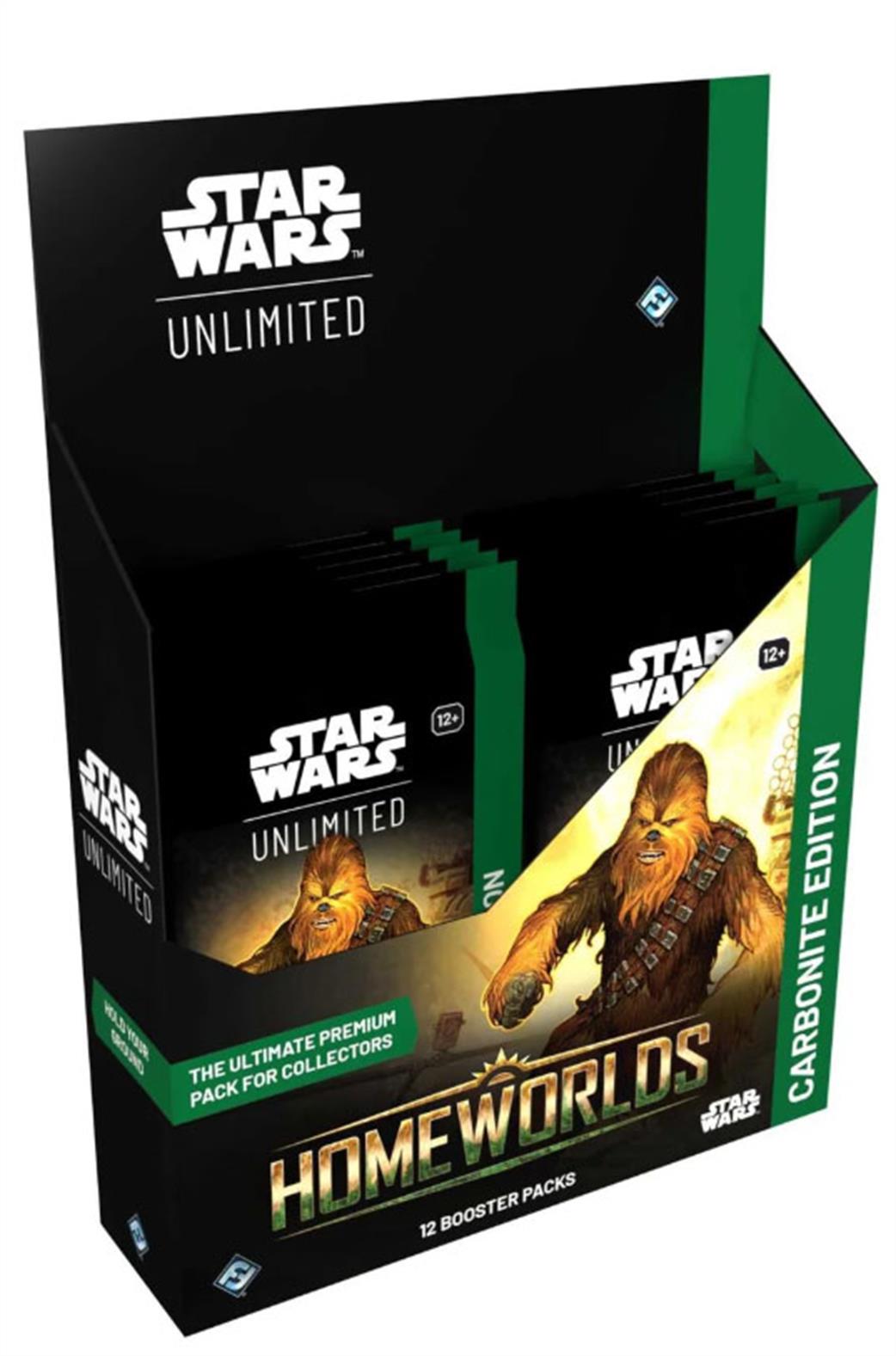 Fantasy Flight Games  SWH0906 Homeworlds Star Wars Unlimited Carbonite Booster