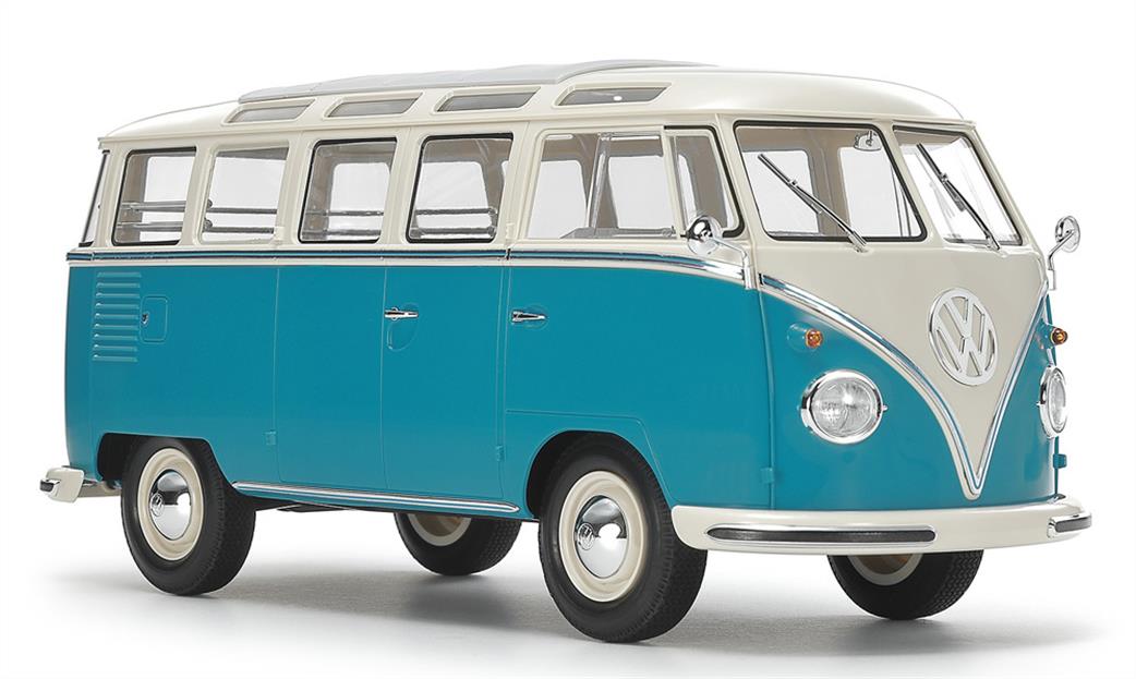 Tamiya 1/24 28102 VW Volkswagen Type1 Clic Loc Blue / White Kit