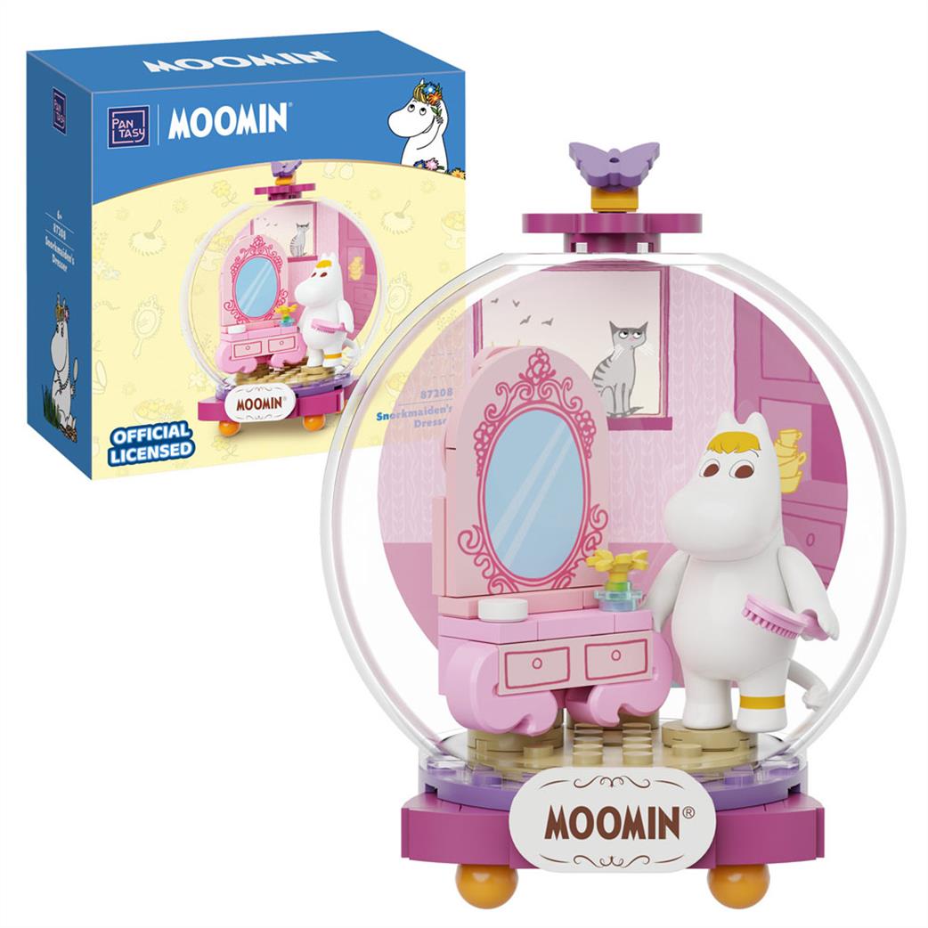 Pantasy  87208 Moomin Snorkmaiden's Dresser 84 pcs Brick Block Construction Kit
