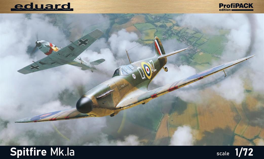 Eduard 1/72 70202 Supermarine Spitfire Mk.Ia ProfiPACK Plastic Kit