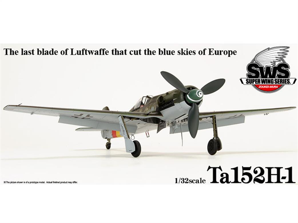 Zoukei-mura 1/48 SWS48-02 Focke-Wulf Ta152H-1 German WW2 Fighter Kit