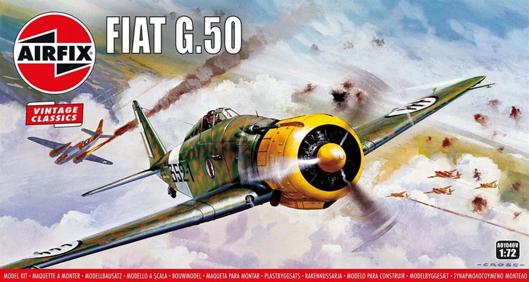 Airfix 1/72 A01046V Fiat G-50 Italian Fighter Kit