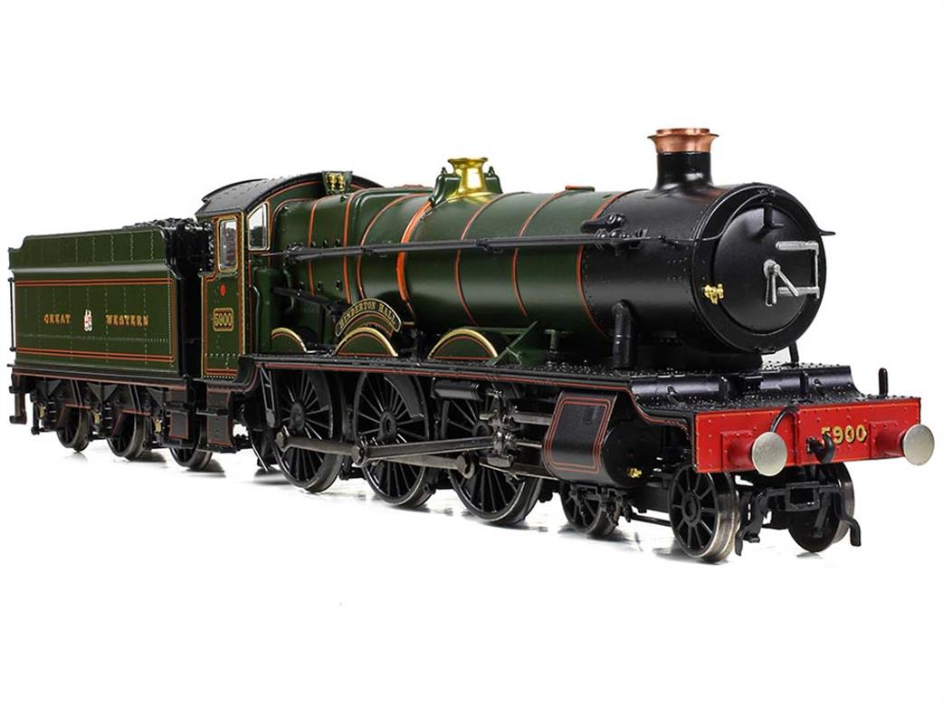 Bachmann OO 32-004A GWR 5900 Hinderton Hall Collett Hall Class 4-6-0 Lined Green GREAT WESTERN