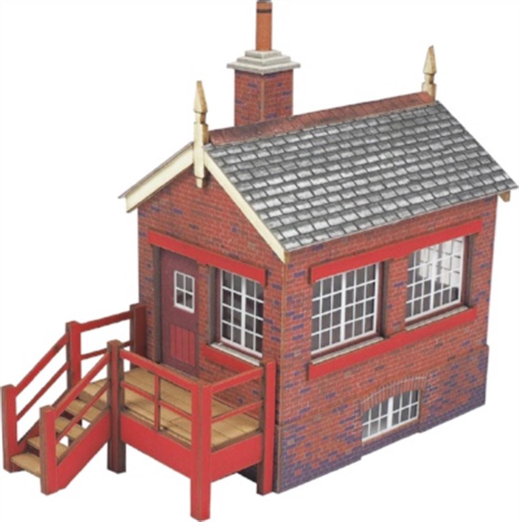 Metcalfe OO PO430 Small Signal Box Card Construction Kit