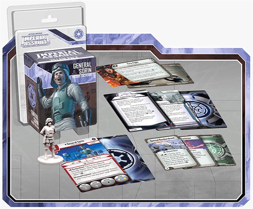 Fantasy Flight Games  SWI20 General Sorin Villian Pack for Star Wars Imperial Assault