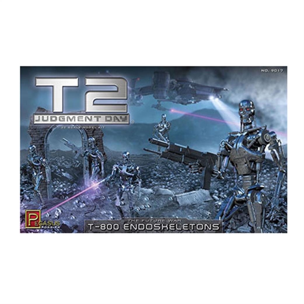 Pegasus Hobbies 1/32 PEG9017 Terminator T-800 Figure & Diorama Set