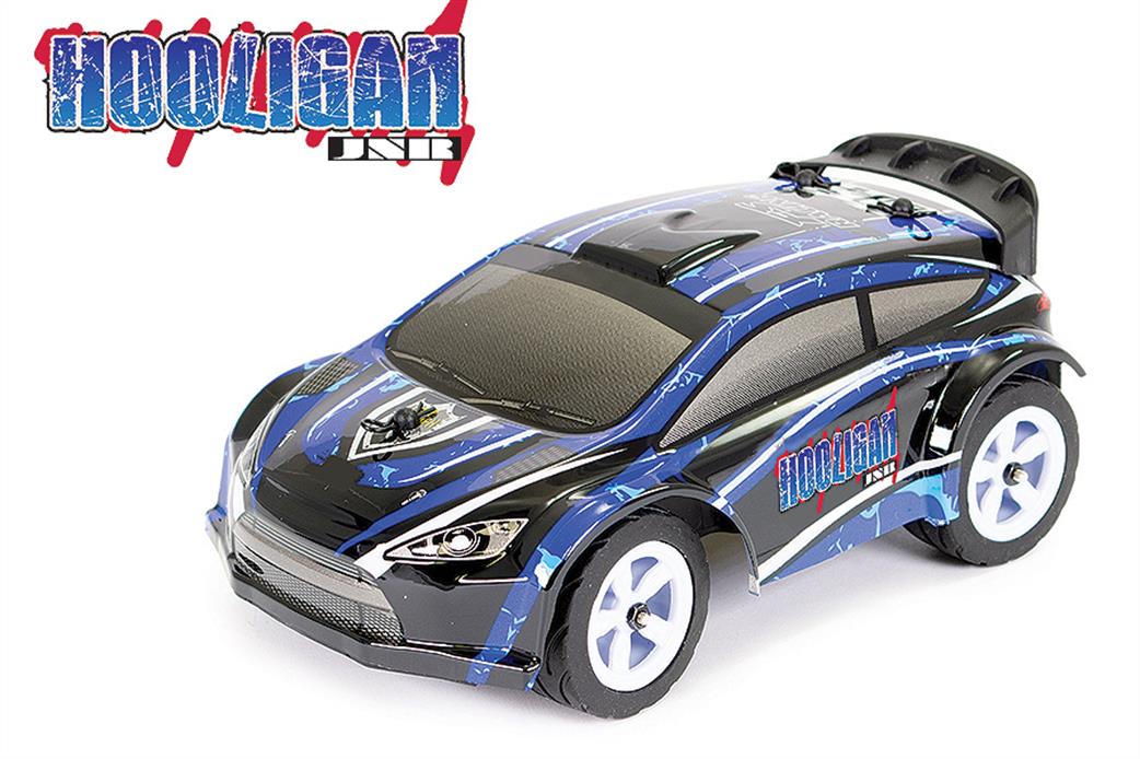 FTX 1/28 FTX5526B Hooligan JNR Blue RC Model RTR Rally Car