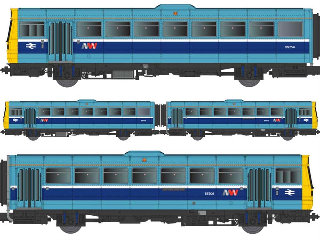 Dapol N 2D-142-007 BR Provincial Services 142 058 Class 142 2-Car Pacer Railbus Unit