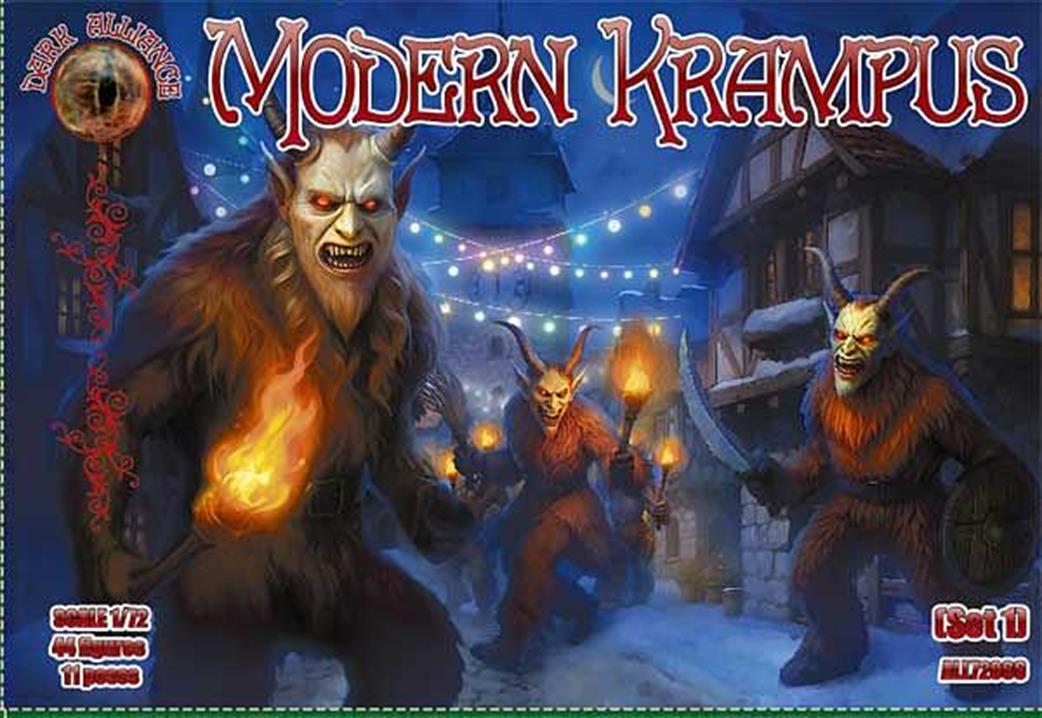 Dark Alliance  ALL72066 Modern Krampus Set 1 Plastic Figure Set
