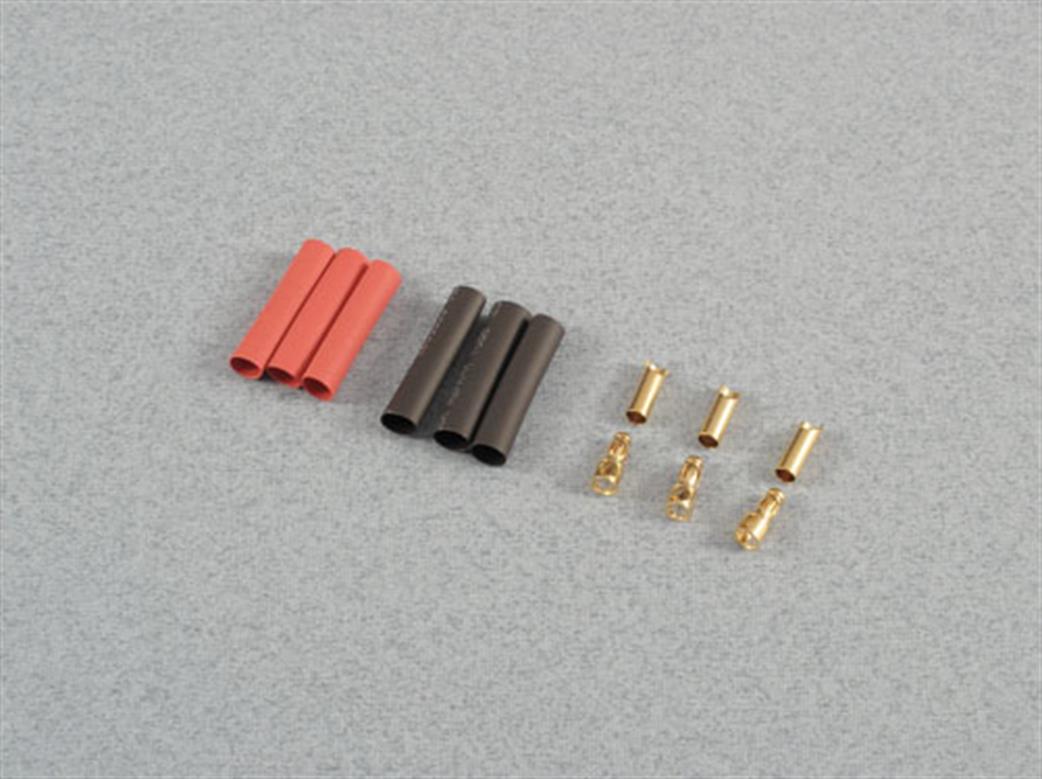 Logic RC  GC03/03 3.5mm Gold Connectors 3 pairs