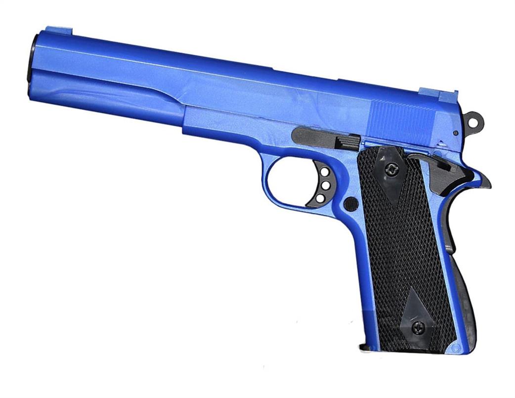 Hfc - STTi 1/1 HA-123U Blue Classic 1911 with extended Barrel BB Pistol