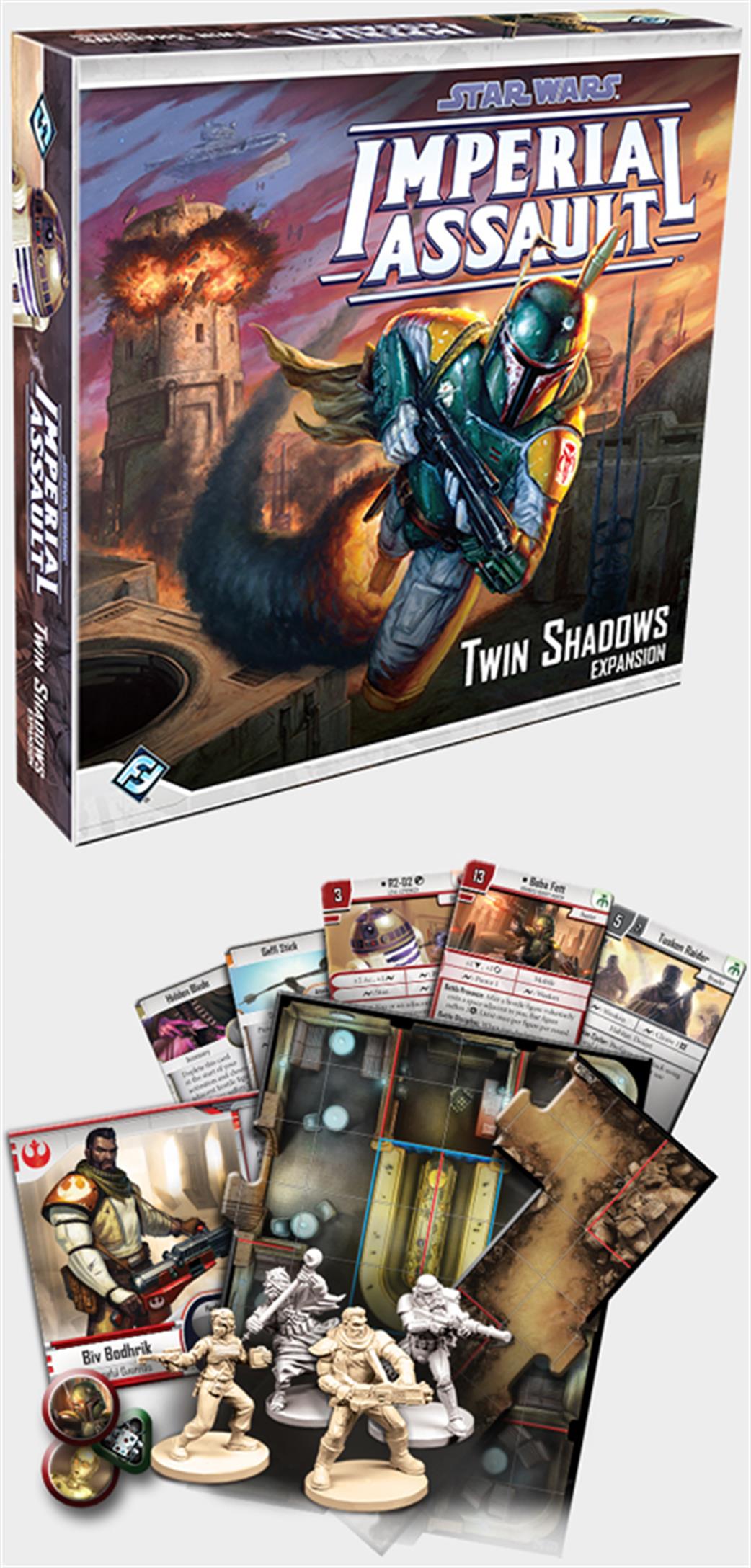 Fantasy Flight Games SWI10 Twin Shadows, Star Wars: Imperial Assault Expansion