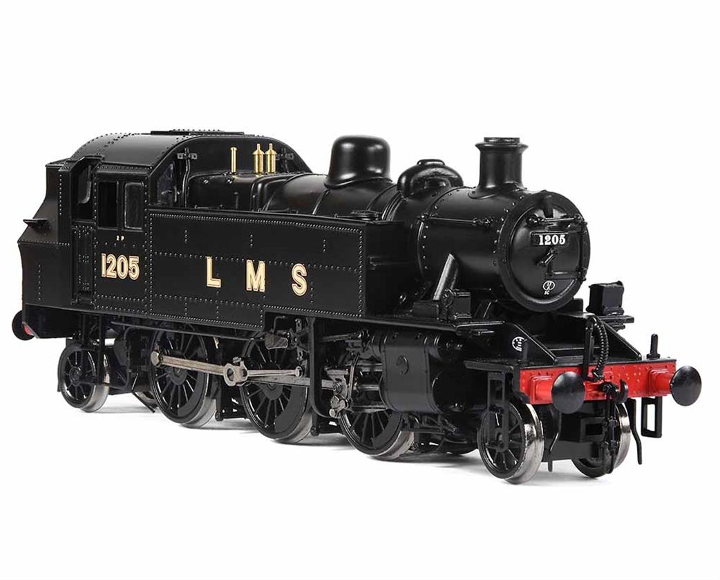 Bachmann OO 31-442 LMS1205 Ivatt Class 2MT 2-6-2 Tank LMS Black