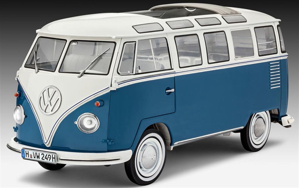 Revell 1/16 07009 VW Type 2 T1 Samba Van Kit