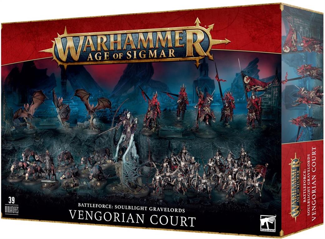 Games Workshop 28mm 91-46 Battleforce: Soulblight Gravelords Vengorian Court