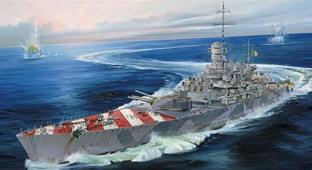 Trumpeter 1/700 05777 Italian World War 2 Battleship Roma